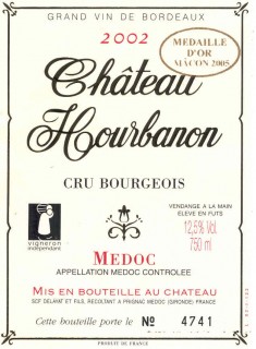 Château Hourbanon 2002